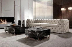 Divano design pelle Divano luxury new yok di con sconto del - 35%^Md work Outlet