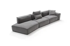 Hot Divano design tessuto Arke f di con sconto del - 53% Divani