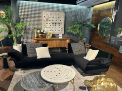 Saba Divano design tessuto Avant après di con sconto del - 33%- Divani