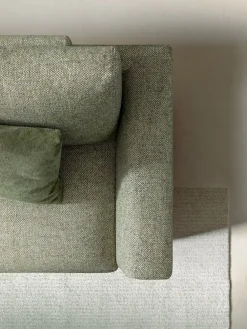 Doimo Salotti Divano design tessuto Norman di con sconto del - 40%- Divani