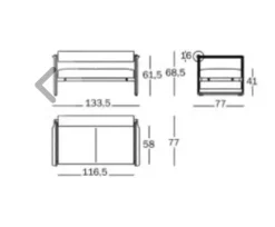 New Divano Divano brut-sofa2 a PREZZO OUTLET scontato del 62% Divani