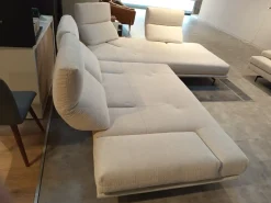 Outlet Divano Divano italia boero in Tessuto sfoderabile  di scontato 58% Divani