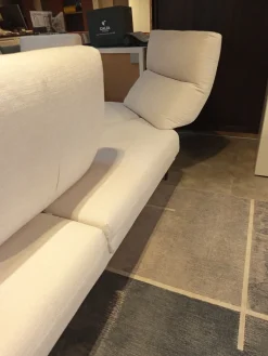 Outlet Divano Divano italia boero in Tessuto sfoderabile  di scontato 58% Divani