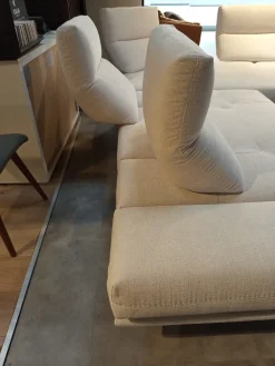 Outlet Divano Divano italia boero in Tessuto sfoderabile  di scontato 58% Divani