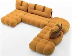 Aerre Italia Divano Divano componibile shinobi aerre  in Tessuto a prezzo ribassato- Divani