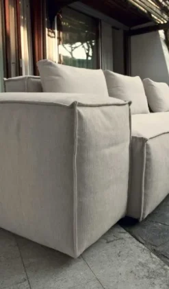 Md work Divano Divano componibile piuma vari tessuti : SCONTO ESCLUSIVO- Divani