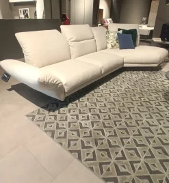 Divano Divano con penisola online ditreitalia tessuto in piuma   a prezzo scontato^Ditre Italia Discount