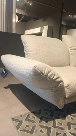 Divano Divano con penisola online ditreitalia tessuto in piuma a prezzo scontato^Ditre Italia Discount