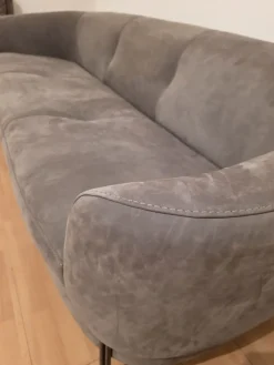 Divano Divano fisso 3 posti pelle vintage  pelle in poliuretano   a prezzo scontato^Artigianale Hot