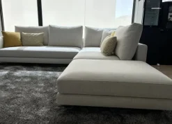 Artigianale Divano Divano in tessuto italiano monder in Tessuto sfoderabile di scontato 44%- Divani