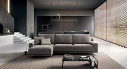 Doimo Salotti Divano Divano james in Tessuto sfoderabile di scontato 30%- Divani