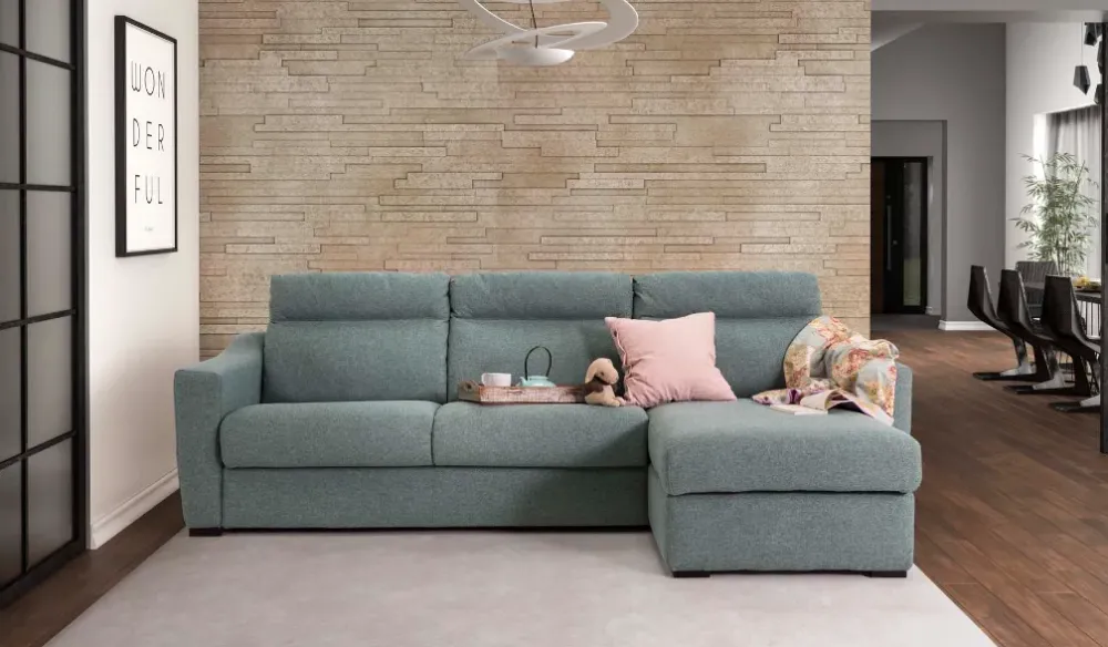 Divano Divano letto con penisola ren in OFFERTA - 45% Divani