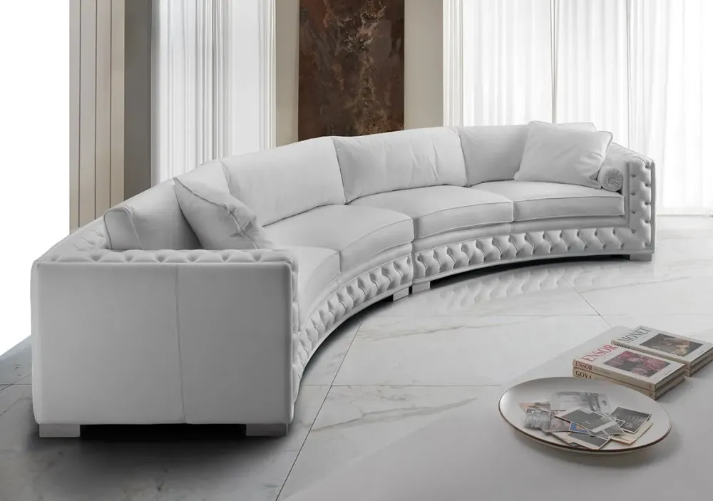 Divano Divano luna pelle capitonne : con uno SCONTO ESCLUSIVO del 34% Divani