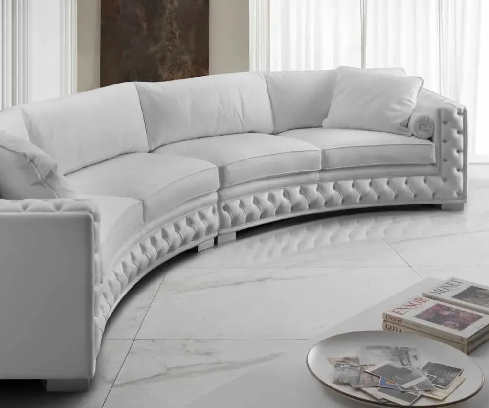 Divano Divano luna pelle capitonne : con uno SCONTO ESCLUSIVO del 34% Divani