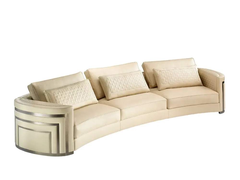 Outlet Divano Divano luxury in teknonabuk ad un prezzo vantaggioso Divani