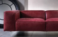 Divano Divano luxury memory in Pelle non sfoderabile  di scontato 45%^Md work Discount