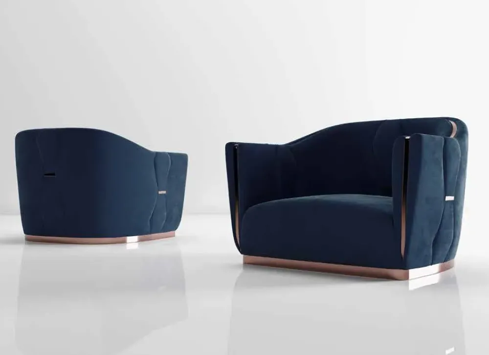 Divano Divano luxury velluto acciaio a prezzi outlet^Md work Discount