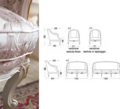 Divano Divano maestà vari rivestimenti e colori   a prezzi outlet^Md work Hot