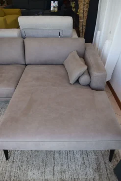 Egoitaliano Divano Divano masù microfibra in poliuretano a prezzo Outlet- Divani