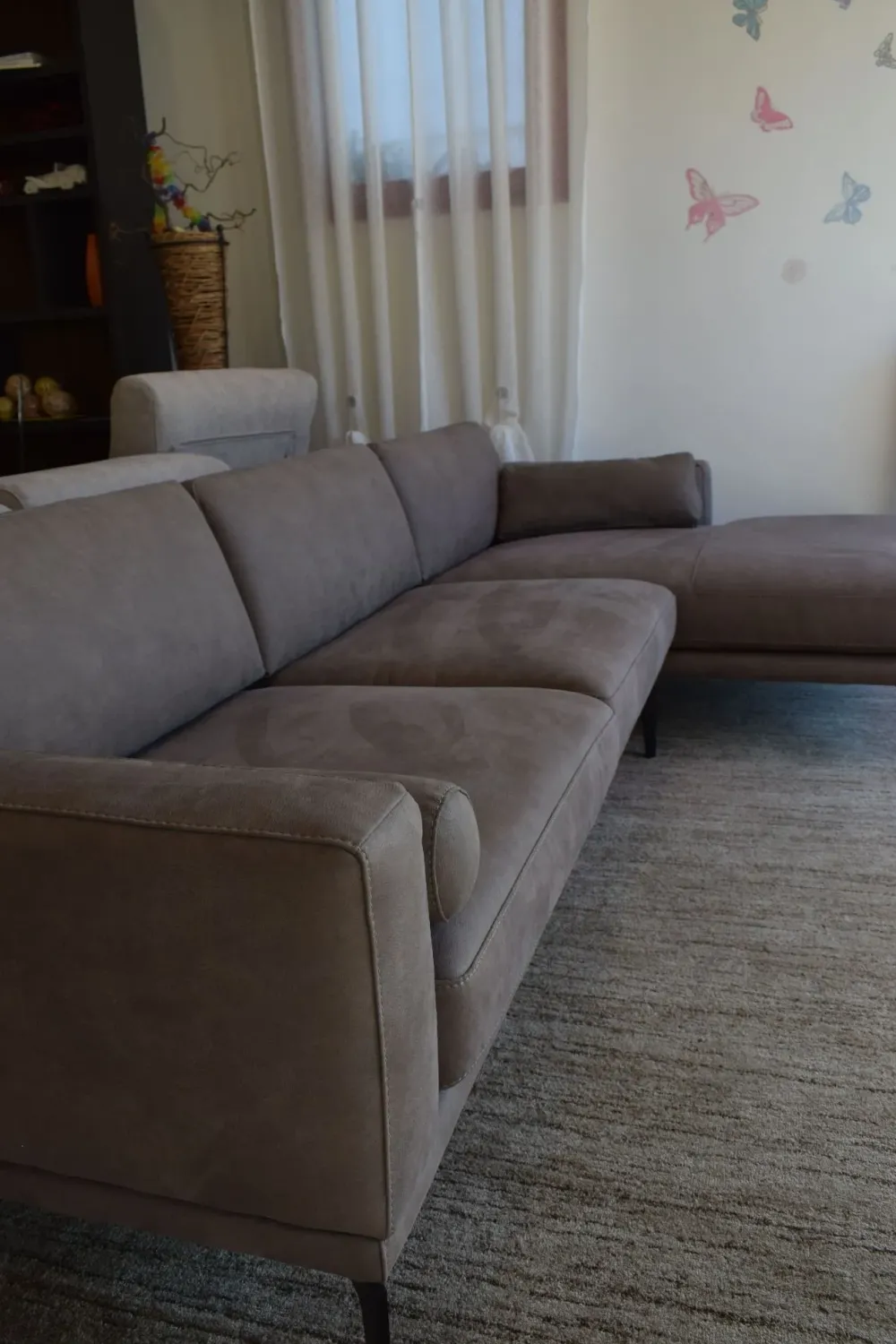 Egoitaliano Divano Divano masù microfibra in poliuretano a prezzo Outlet- Divani