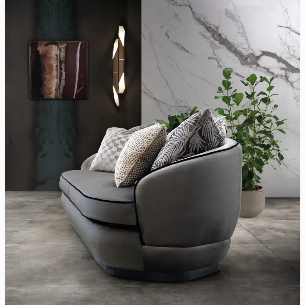 Best Divano Divano memory velluto luxury italia in Tessuto non sfoderabile di scontato 45% Divani