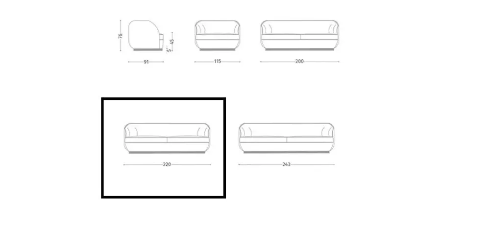 Best Divano Divano memory velluto luxury italia in Tessuto non sfoderabile di scontato 45% Divani