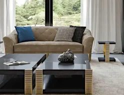 Md work Divano Divano nabuk alta qualità in Offerta Outlet- Divani