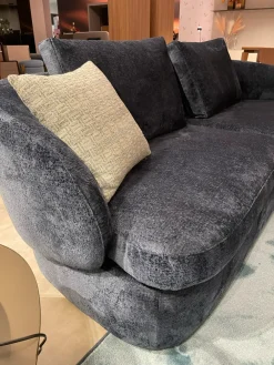 Alf Da Fre Divano Divano sobi tessuto in poliuretano a prezzo Outlet- Divani