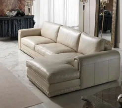 Md work Divano Divano veneziano doppio ricamo piumex in OFFERTA - 40%- Divani