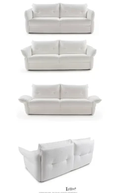 Divano Divnao letto double in Tessuto a prezzo scontato^Vitarelax Sale