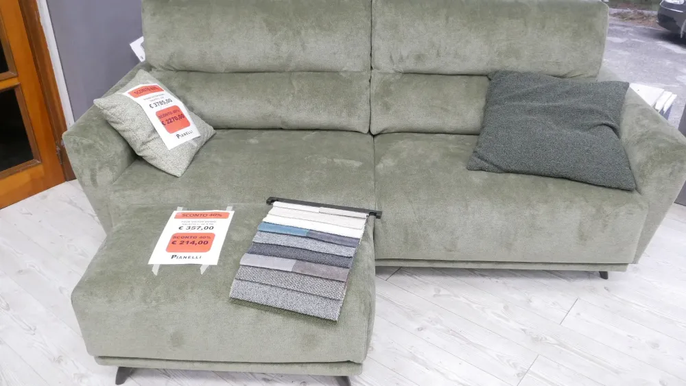 Doimo Salotti Divano Victor PREZZI OUTLET sconto 40%- Divani