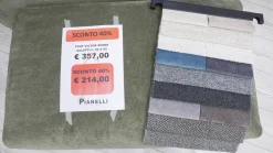 Doimo Salotti Divano Victor PREZZI OUTLET sconto 40%- Divani