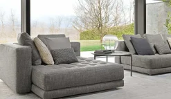 Flou Divano Doze in Tessuto sfoderabile  a prezzo riservato- Divani