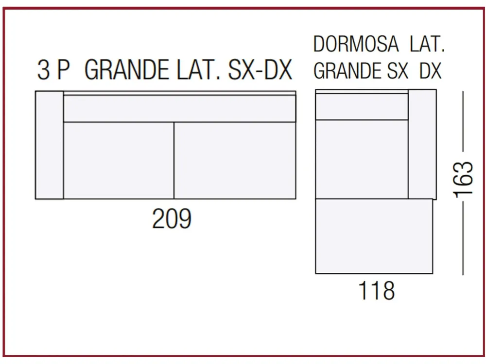 Egoitaliano Divano Gloria PREZZI OUTLET sconto 55%- Divani