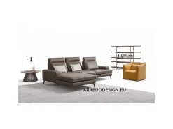 Discount Divano Emmet pelle in poliuretano   a prezzo Outlet Divani