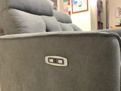 Divano Enea tessuto in poliuretano   in Offerta Outlet^Relaxia Sale