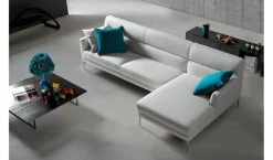 Divano Divano mod.pat con piedi cromati in promo-sconto del 50% PREZZI OUTLET sconto 48%^Excò Best