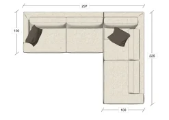 Divano Flight a PREZZO OUTLET scontato del 30%^Flexstyle