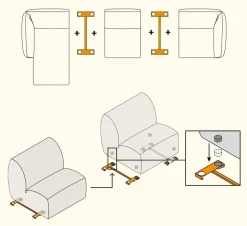 Felis Divano Float in OFFERTA - 50%- Divani