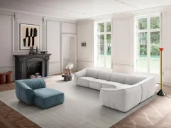 Divano Float tessuto in poliuretano   a prezzo scontato^Felis New