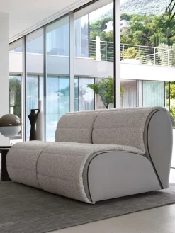 Flou Divano Flora in Tessuto a prezzo scontato- Divani