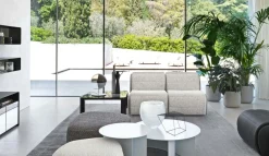 Flou Divano Flora in Tessuto a prezzo scontato- Divani