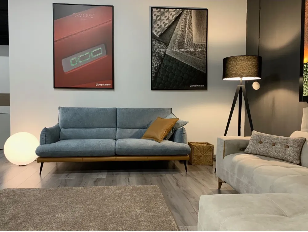 Egoitaliano Divano Funny-1 microfibra in poliuretano in Offerta Outlet- Divani