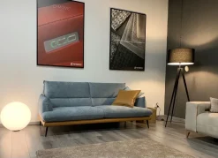 Egoitaliano Divano Funny-1 microfibra in poliuretano   in Offerta Outlet- Divani