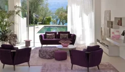 Sale Divano Gaudì in stile Design Con schienale a prezzi outlet Divani