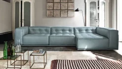 Divano Glamour in Tessuto non sfoderabile. Prezzo imbattibile! Divani