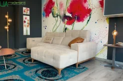 Divano in Microfibra stile design modello Tiffany scontato - 32% Divani