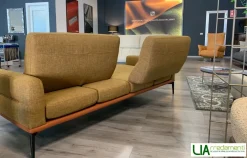 Clearance Divano in Microfibra stile moderno modello Feng° scontato - 35% Divani