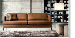 Divano in Pelle a prezzo scontato^Cava Divani Clearance