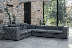 Sale DIVANO IN PELLE NABUK LUSSO Divani